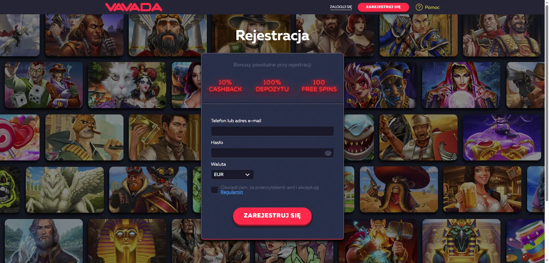 Rejestracja w Vavada Casino &ndash; szybkie zakładanie konta online