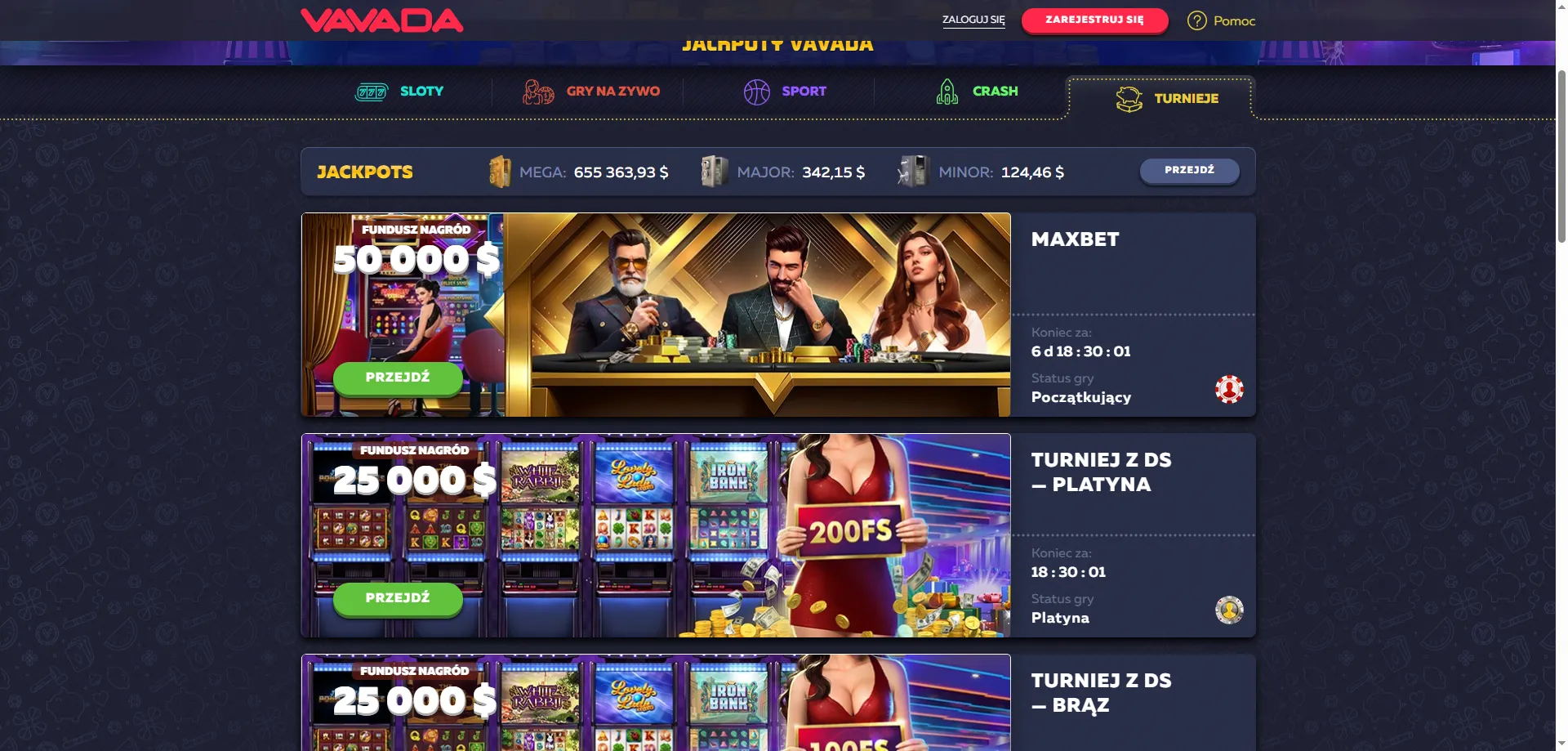 Bonusy Vavada Casino 2026 &ndash; 100 free spin&oacute;w i bonus powitalny do 4000 zł