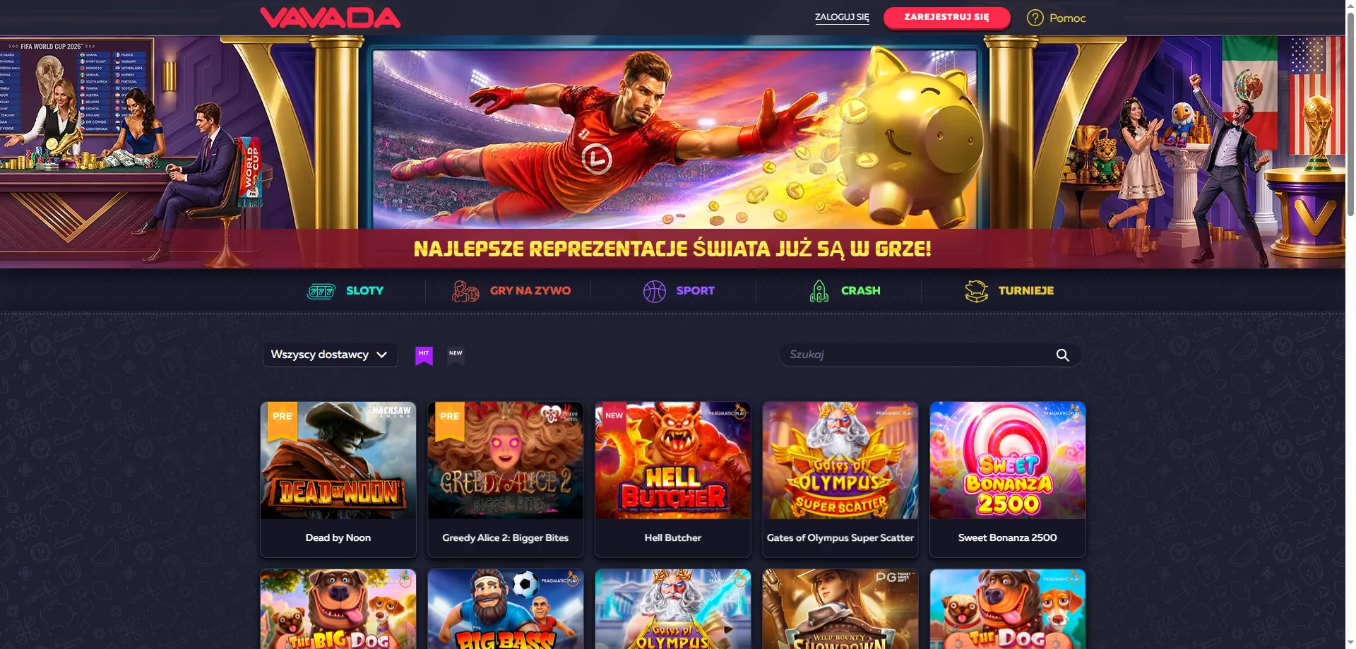 Vavada Casino strona gł&oacute;wna &ndash; recenzja kasyna online dla graczy z Polski