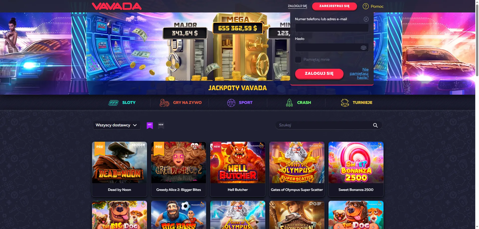 Logowanie do Vavada Casino &ndash; dostęp do konta gracza